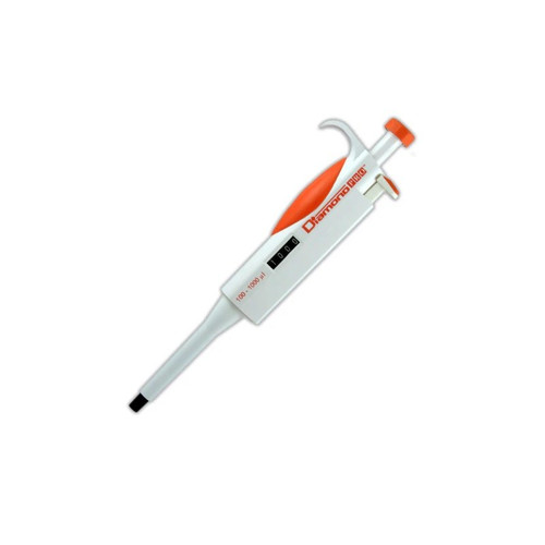 Pipette, Diamond PRO, Adjustable Volume, 100 - 1000µL, Orange