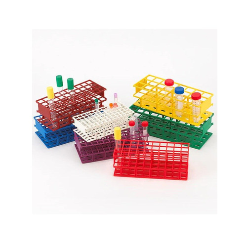 Wireless Tube Rack, 25mm, 40-Place, Nylon, Red, EA