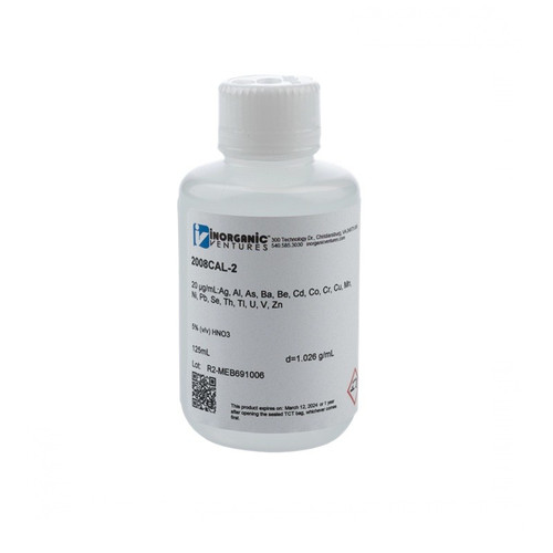 EPA Method 200.8 Calibration Standard 2, 125mL