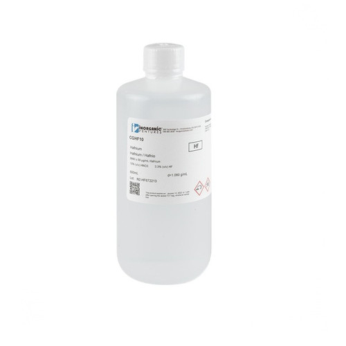 10,000 ppm (µg/mL) Hafnium for ICP, 500mL