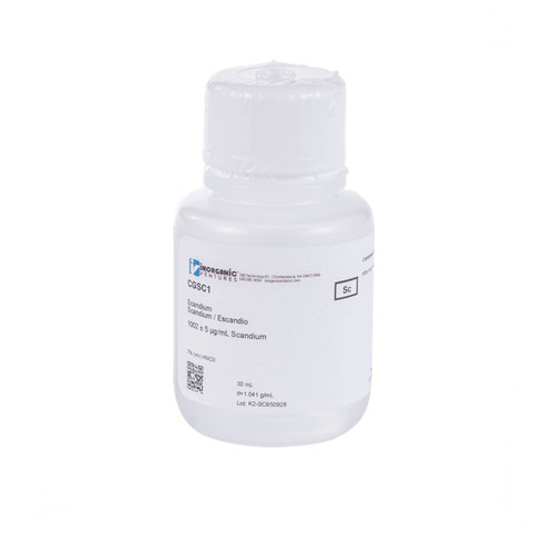1000 ppm (µg/mL) Scandium for ICP, 30mL