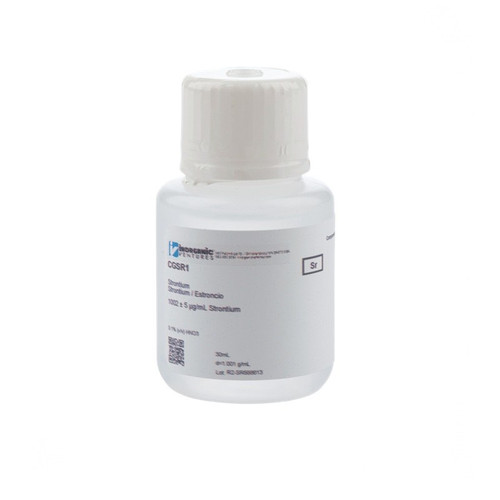 1000 ppm (µg/mL) Strontium for ICP, 30mL