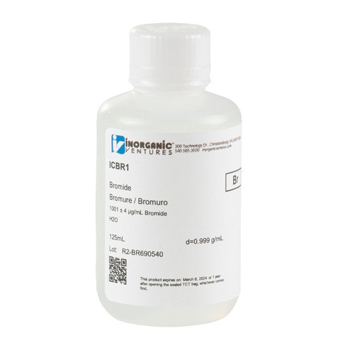 1000 ppm (µg/mL) Bromide for IC, 125mL