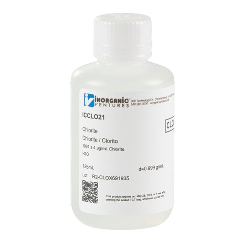 1000 ppm (µg/mL) Chlorite for IC, 125mL