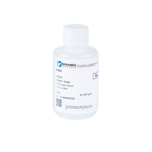 1000 ppm (µg/mL) Sodium for IC, 125mL