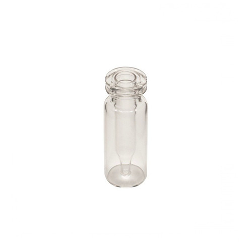 300µL Clear Interlocked Vial, 11mm Snap Top, 100-pk