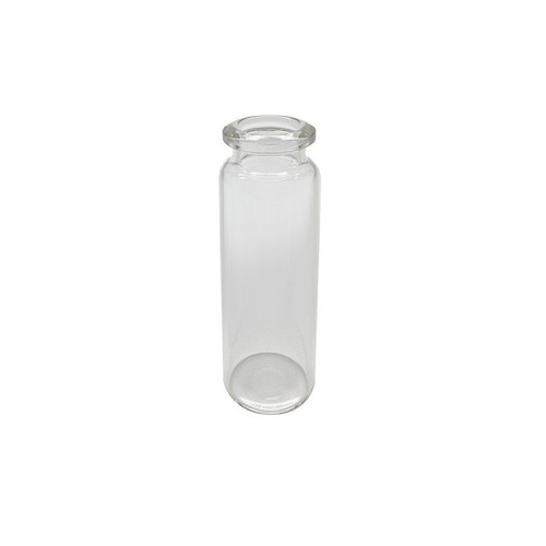 20mL Clear Headspace Vial, 23x75mm, Flat Bottom, 20mm Beveled Crimp Top, 1000-cs