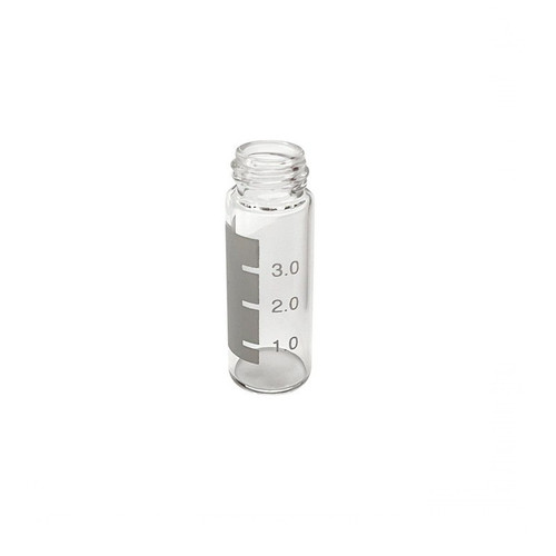 4.0mL Clear Vial, 15x45mm, with White Graduated Spot, 13-425mm Thread, 1000-cs