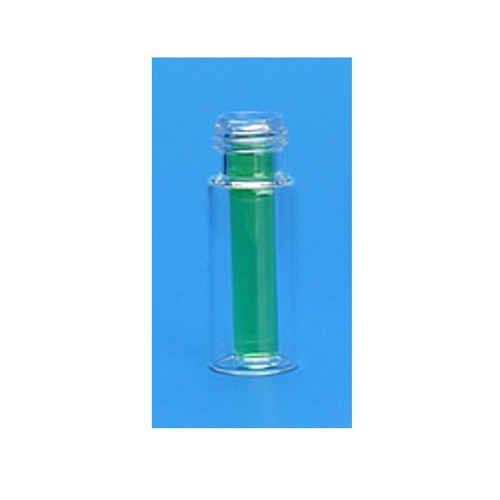 Clear Step R.A.M. 9mm Threaded Vial, 12x32mm, w/350µL Flanged Flat Bottom Insert, 1000-cs