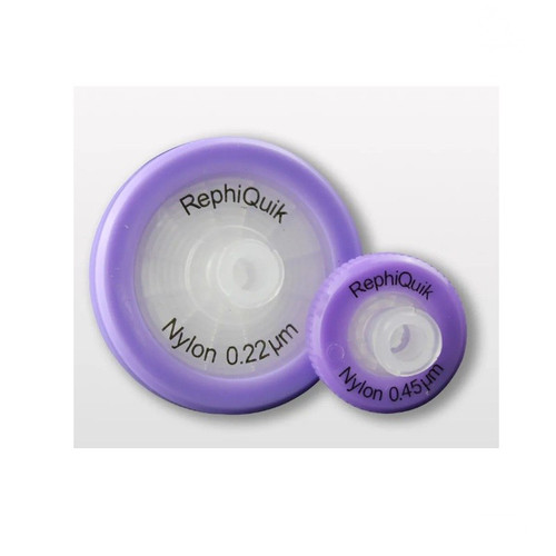 32mm Nylon Syringe Filters 0.45µm, 100-pk