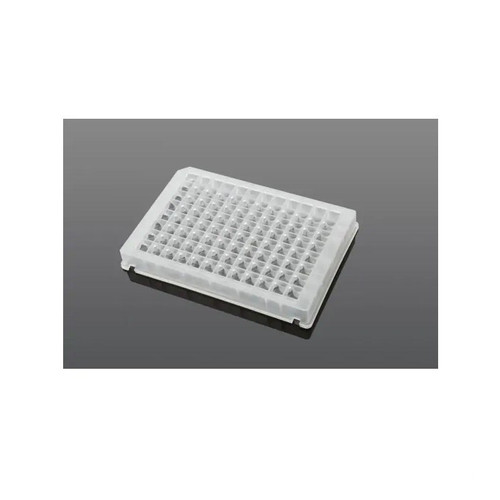 0.5 ml 96-Well Deep Well Plate, V Conical Bottom, Square well, Sterile, 50-cs