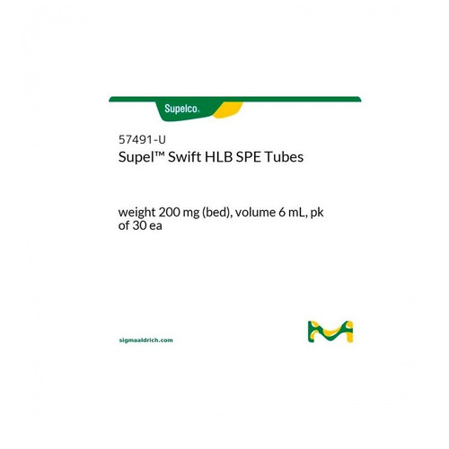 Supel Swift HLB SPE Tubes, Weight 200 mg (bed), 6 mL, 30-pk