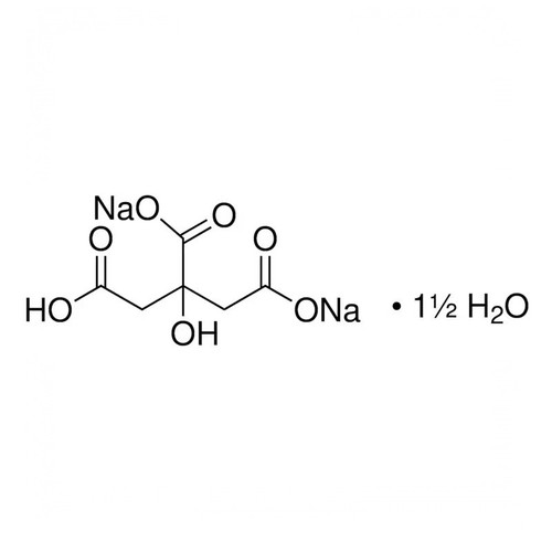 Sodium citrate dibasic sesquihydrate, purum p.a., =99.0% (T), 1kg