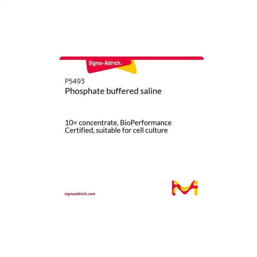 Phosphate Buffered Saline, 10x Concentrate, BioPerformance Certified, Suitable for Cell Culture, 1L