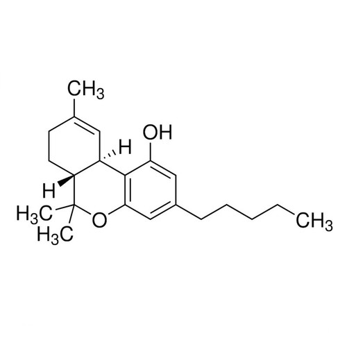 (-)-trans-?9-THC solution, 1.0 mg/mL in methanol, ampule of 1 mL, certified reference material, Cerilliant