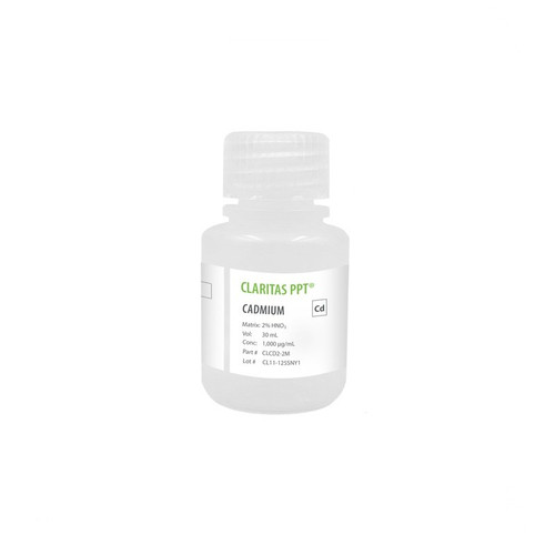 Cadmium, 1,000 µg/mL, for ICP-MS, 30mL