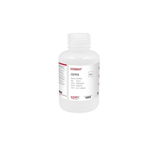 Copper, 1,000 µg/mL, for AA and ICP, 125mL