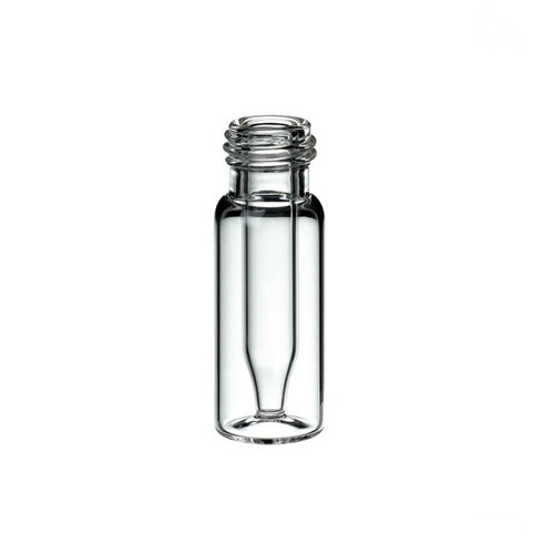 9mm Clear Fused Insert Screw Top Vial, 350µL, 12 x 32mm, 100-pk