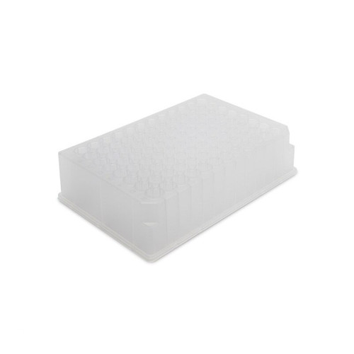 SureSTART WebSeal Polypropylene, 96-Well Deep Well Plates, Round U-Bottom, Level 2 High-Throughput Applications, 1200 uL, 5-pk
