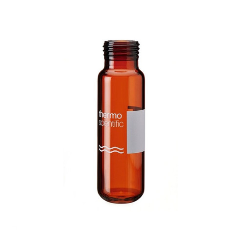 20mL Amber Screw Top Headspace Vial, Round Bottom, 1000-cs