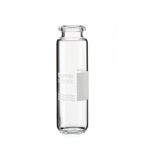 SureSTART Glass Crimp Top Headspace Vials, 20mL, Round Bottom, 1000-cs