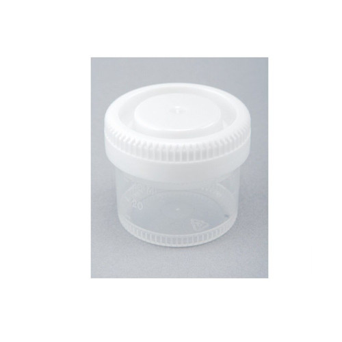 Samco Narrow Mouth Bio-Tite 60mL (2 oz.) 48mm Specimen Containers, 500-cs