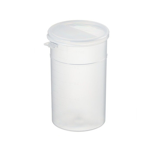 Thermo Scientific Capitol Vial Flip-Top Polypropylene Containers with Lock Seal, 10z, 100-pk