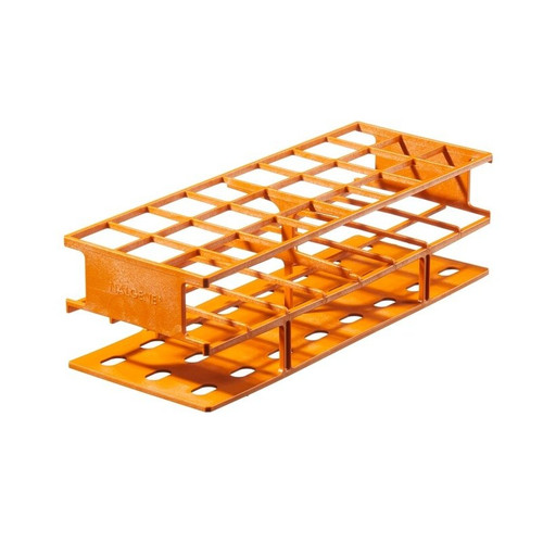 Test Tube Rack Unwire Orange, 30mm, 8-cs