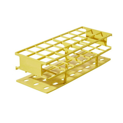 Test Tube Rack Unwire Yellow, 30mm, 8-cs