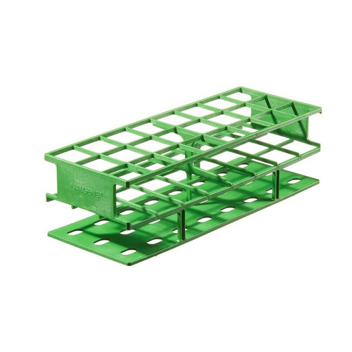 Test Tube Rack Unwire Green, 30mm, 8-cs