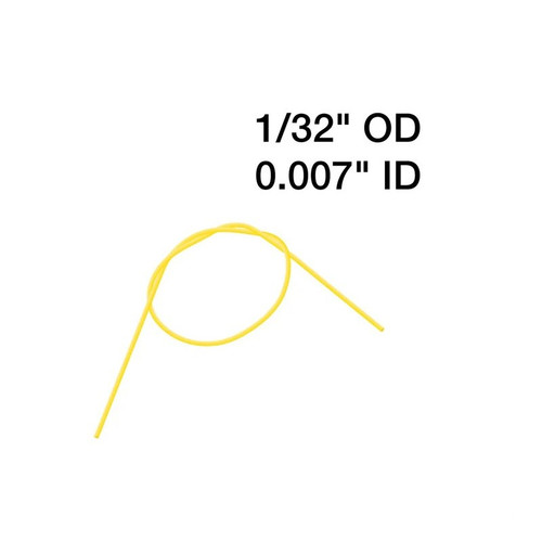 PEEK Tube Yellow 1/32"OD x 0.007" ID, 50 Feet