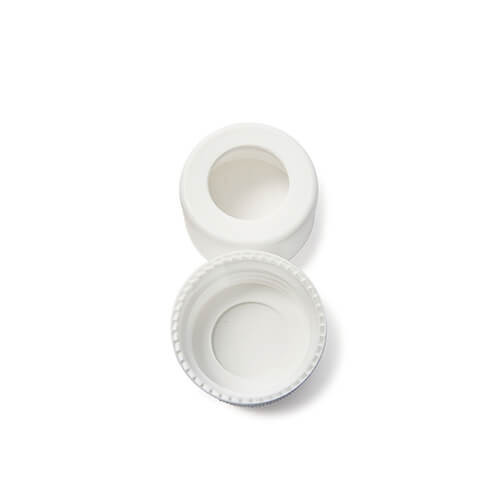 Thermo™ 24mm White Sample Storage Cap, No Septum, 100-pk