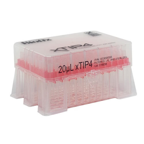 20μL Non-Filter Tip, Biotix® (xTIP4) for Rainin LTS, Sterile, Racked 960-pk