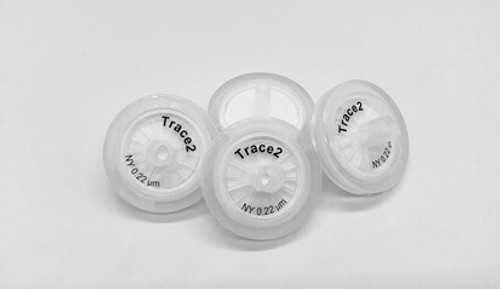 Trace2 Nylon Membrane Syringe Filter, 13mm, 0.22μm, 100-pk