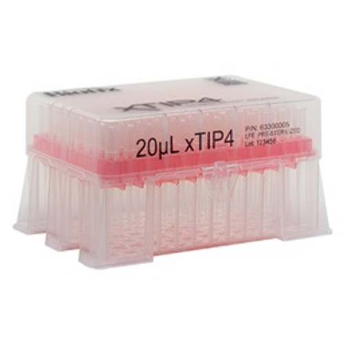 20μL Non-Filter Tip, Biotix® (xTIP4) for Rainin LTS, Non-Sterile, Racked 960-pk