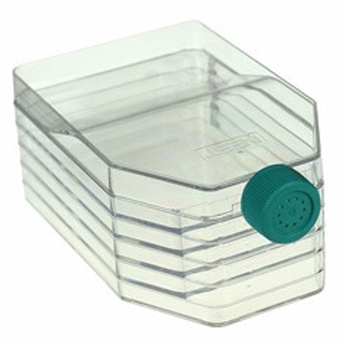 5-Layer Cell Culture Flask, Vent Cap,  Straight Neck, Treated, Sterile, 8-Case