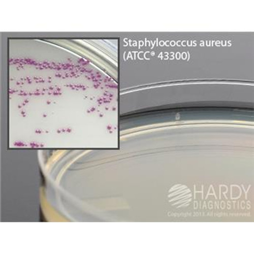 HardyCHROM™ MRSA, 15 x 100mm Plate, 10-pack HardyCHROM™ MRSA, 15 x 100mm Plate, 10-pack