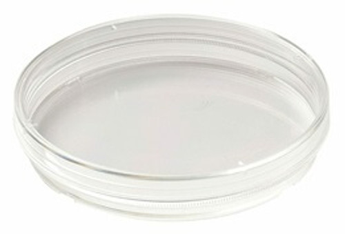 100mm x 15mm Petri Dish w/Grip Ring, Sterile, 500-Case