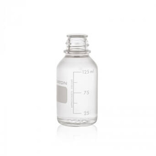 WHEATON® Safety Coated Media / Lab Bottle, 250mL, 48-pk