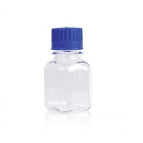 WHEATON® PETG Media Bottle, With PETG Standard Cap, 125mL, 24-pk