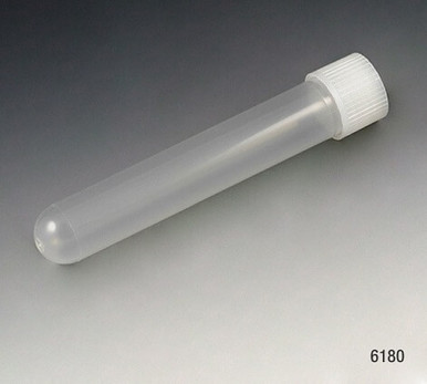 White Screw Cap Test Tube, 16 x 100mm | Ibis Scientific