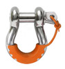 Locking D-Ring Isolator Fluorescent Orange