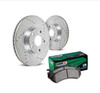 Rotors and Pad Kit Front - Chevy 1500 08-13 HAWHKC4403.561Y