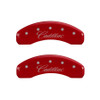 07-   Escalade Caliper Covers Red MGP35015SCADRD