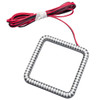 3in Off Road LED Light Square w/Halo Amber ORA5776-005