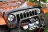 Wraparound Bug Deflector Smoke 07-18 Jeep Wran RUG11350.02