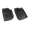 Floor Liners Front Black 07-13 Jeep Wrangler RUG12920.01