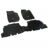 Floor Liner Kit Black 4 Door 07-18 Jeep Wrang RUG12987.04