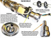 2003-20101 Ford 6.0L Powerstroke High Pressure Oil rail Tube Removal Socket