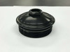 6.0L Ford Powerstroke - Black Aluminum Fuel Filter Cap & Oil Filter Cap